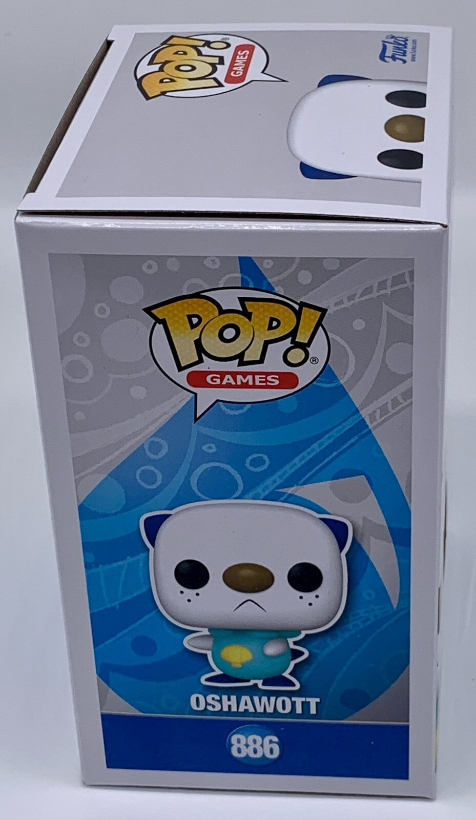 Pokemon Oshawott Pop #886 Pokemon Funko Pop Games 2022