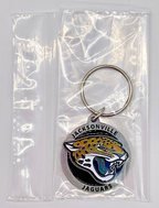 Jacksonville Jaguars NFL Key Chain Metal - NFL Logo Key Chain
