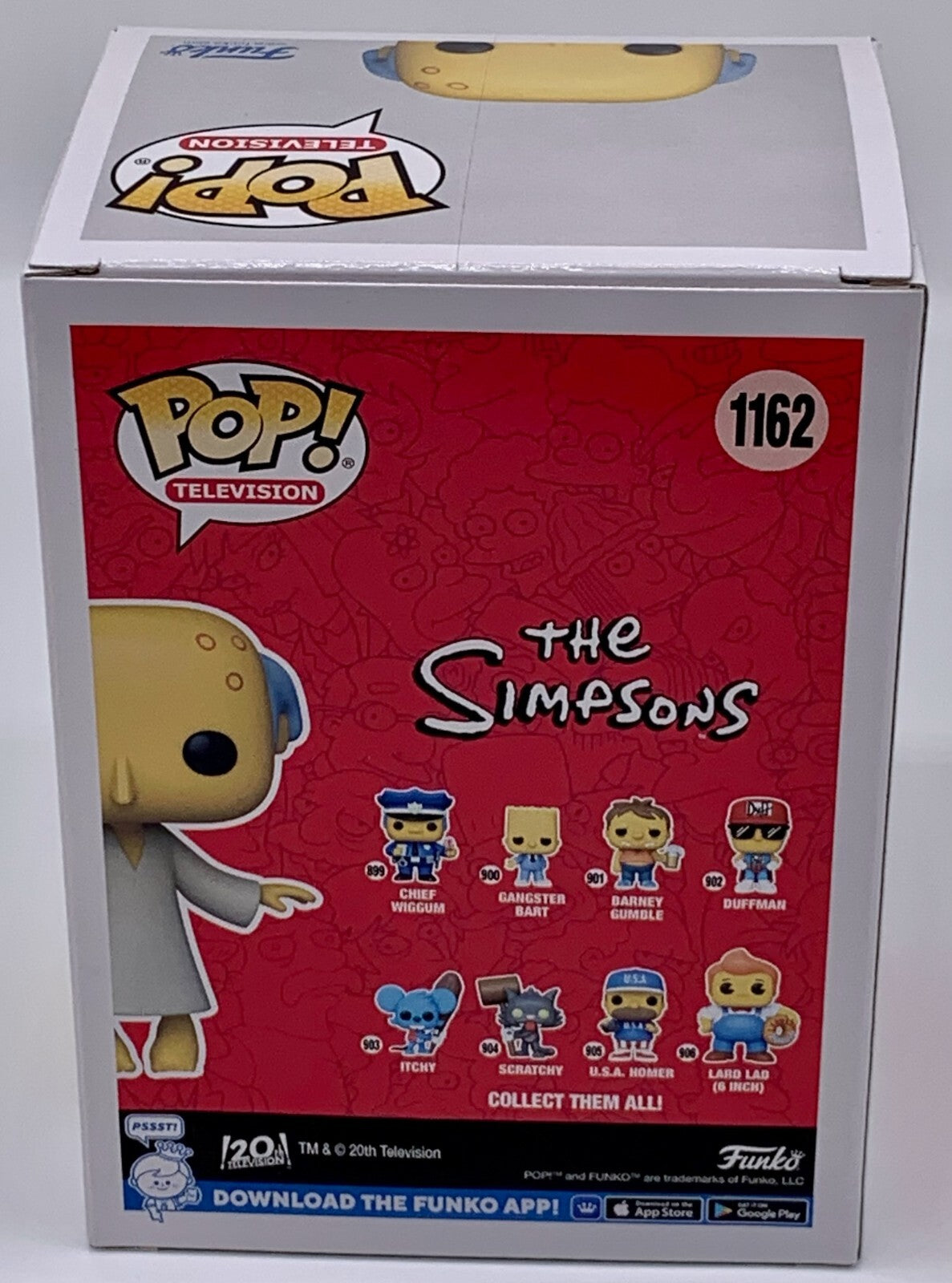 Glowing Mr. Burns Pop #1162 Glows The Simpsons Funko Pop Television PX Exclusive