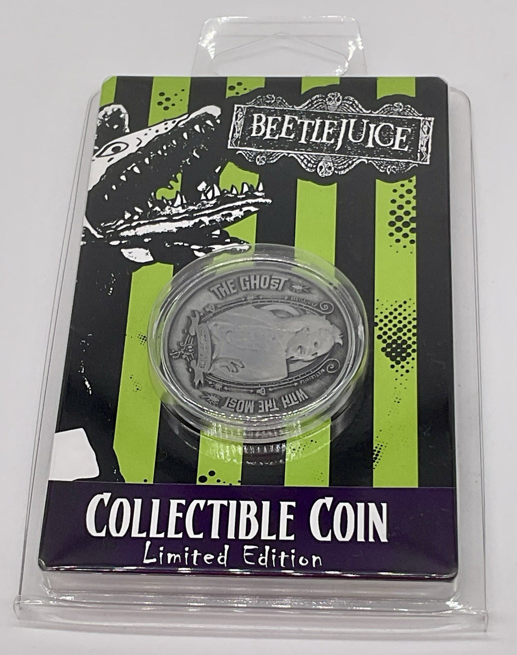 Beetlejuice Collectible Coin Limited Edition Individually Numbered