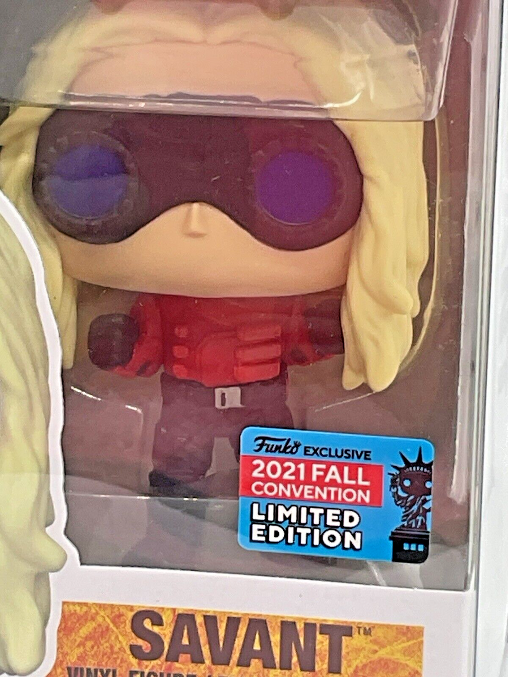 Savant Pop #1154 Suicide Squad 2021 NYCC Fall Conv. Excl Vaulted with Protector