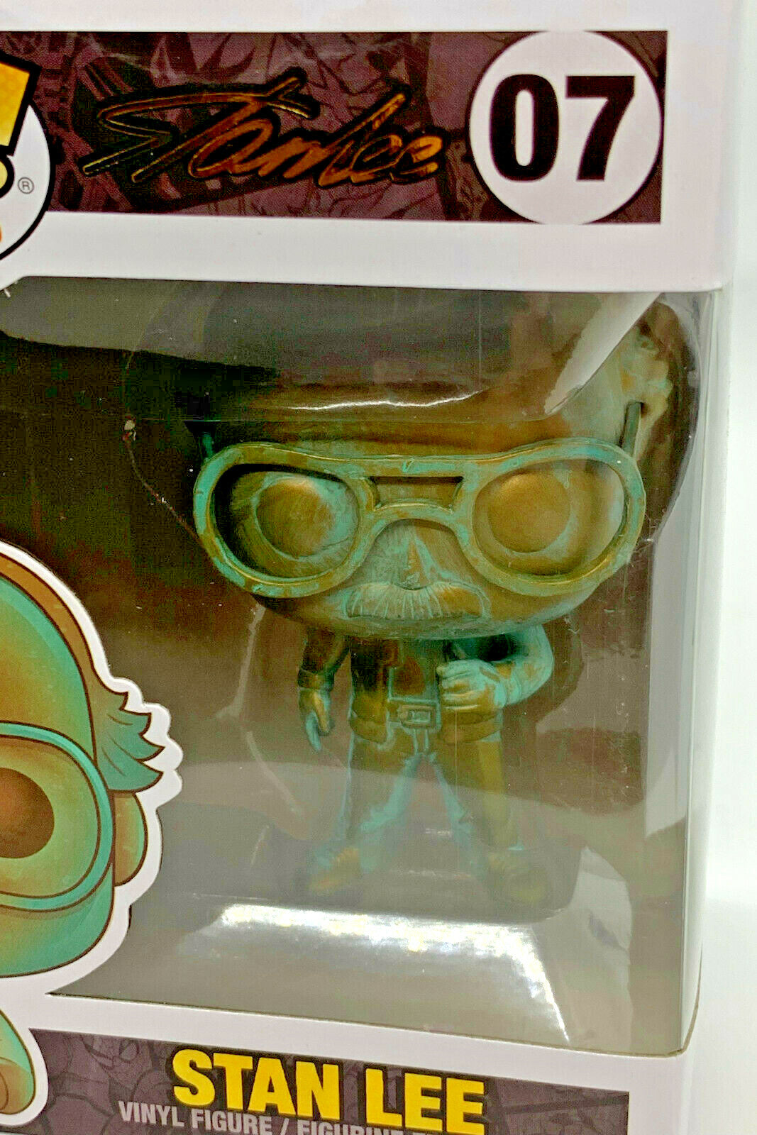 Stan Lee Pop #07 Patina Funko Pop Icons 2019 