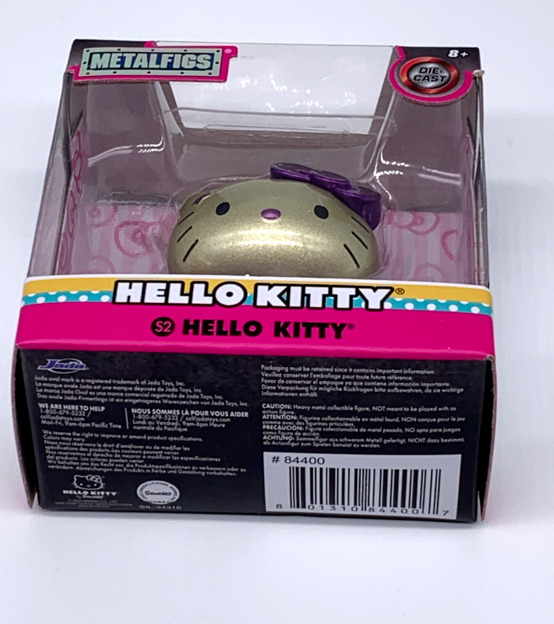 Hello Kitty 2 ½ inch Nano MetalFigs Mini Figure 2023 S2 Purple Dress Die Cast