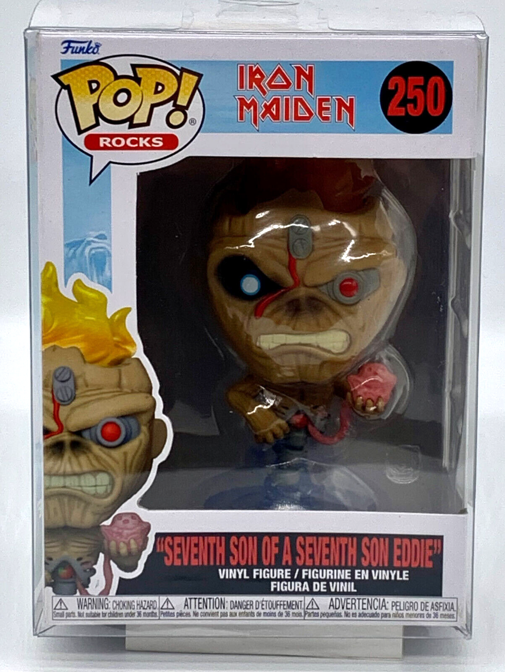 Seventh Son of a Seventh Son Eddie Pop #250 Iron Maiden Funko Pop Rocks 2021
