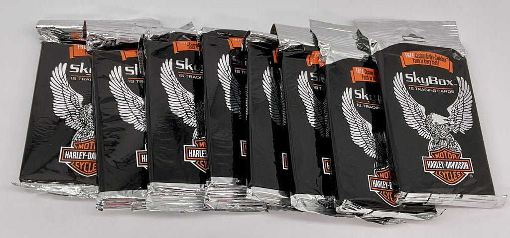 Harley Davidson Collectible Cards Skybox 18 Cards Per Pack 1994 - 3 Packs