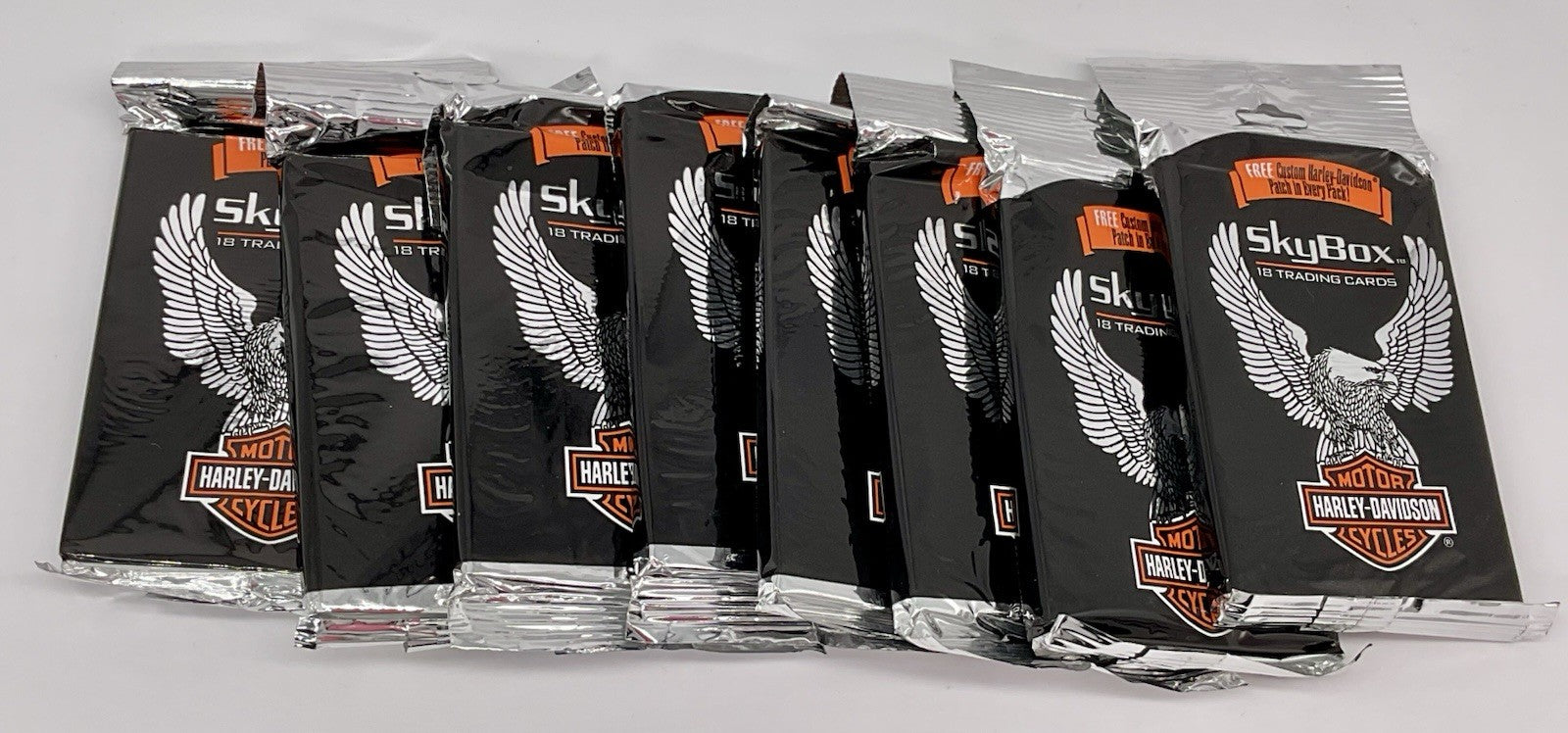 Harley Davidson Collectible Cards Skybox 18 Cards Per Pack 1994 - 3 Packs