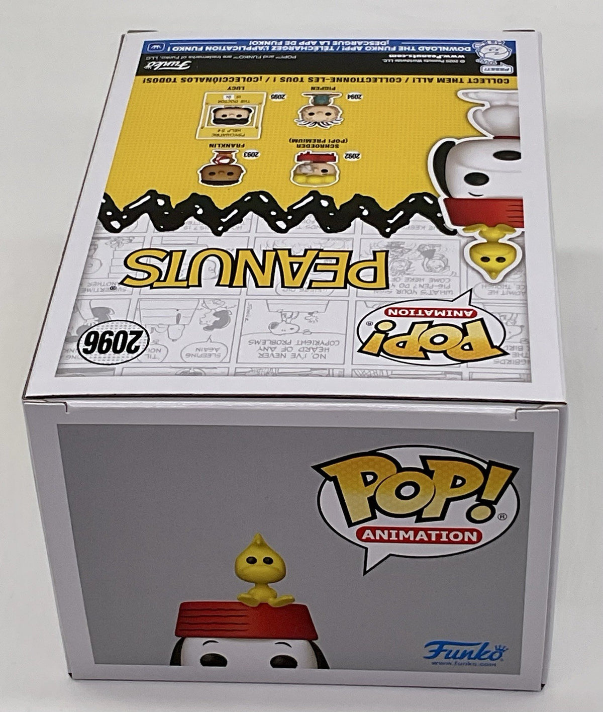 Peanuts Snoopy & Woodstock Pop #2096 Flocked Peanuts Funko Exclusive 2025