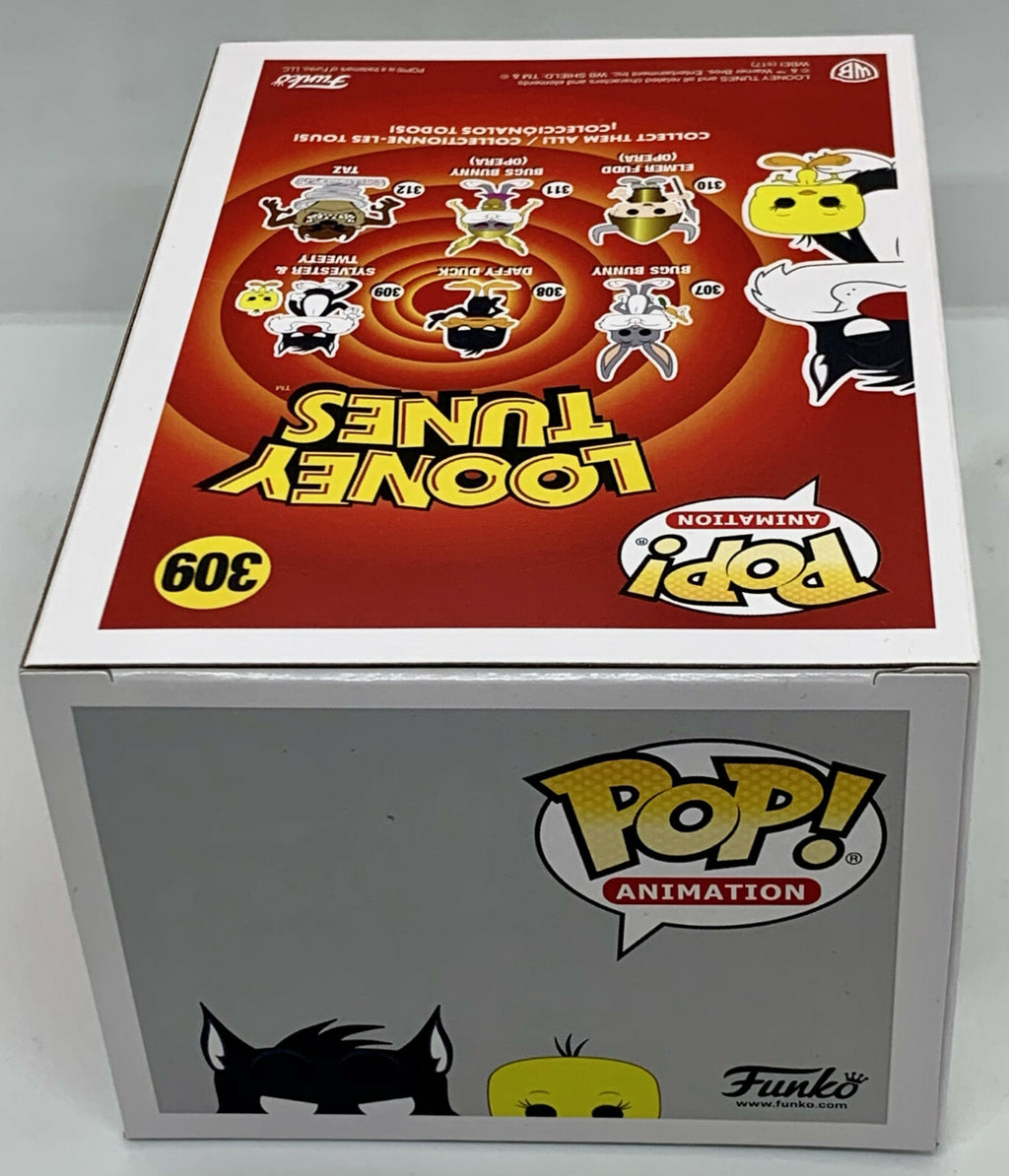 Sylvester and Tweety Pop #309 Looney Tunes Funko Pop Animation 2020 w/ Protector