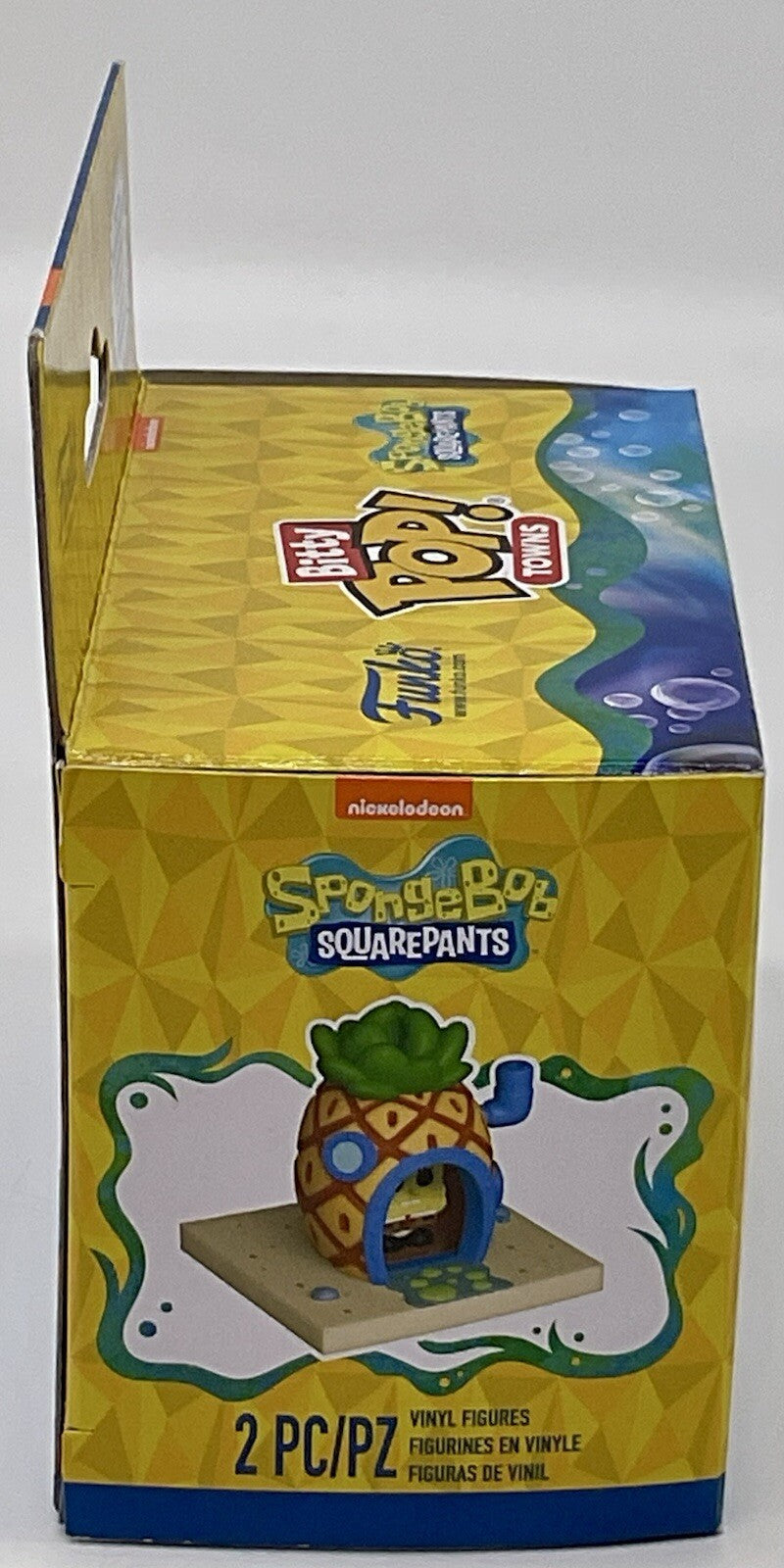 Spongebob with Gary and Pineapple House Funko Bitty Pop Towns 2024