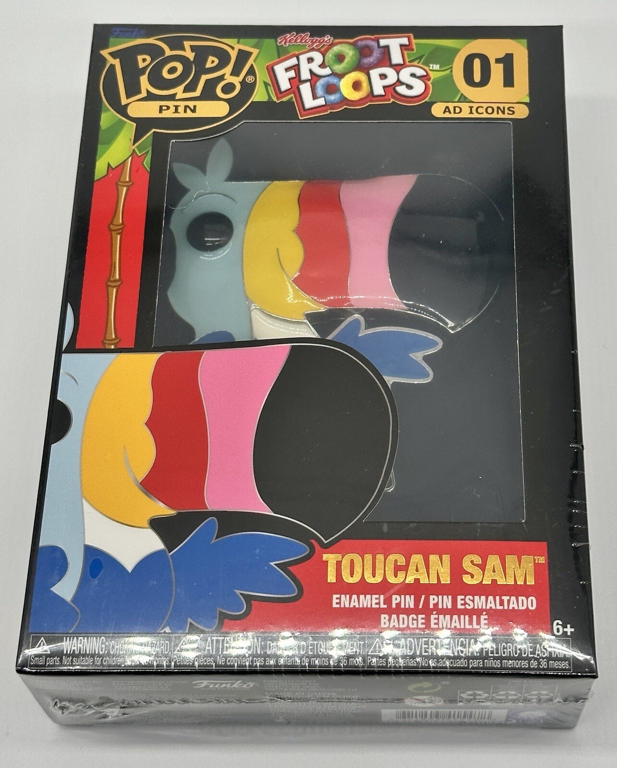 Toucan Sam Funko Pop Pin #01 Funko Ad Icons Kellogg’s Froot Loops 2022