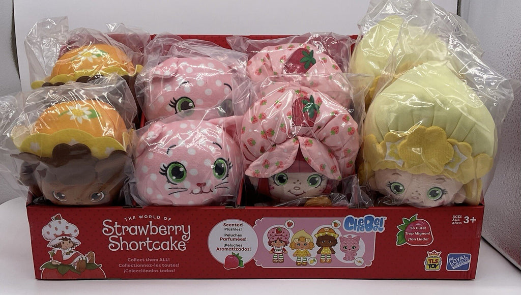 Strawberry Shortcake 8 inch Scented Plush Doll Lemon Meringue Lemon Scented