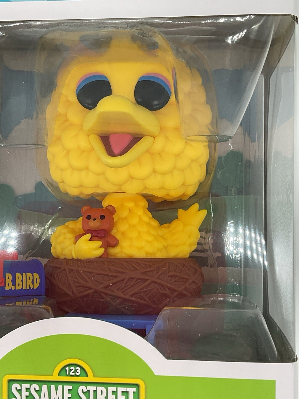 Big Bird in Nest Pop #1612 Sesame Street Funko Pop Deluxe 2024 Big Bird