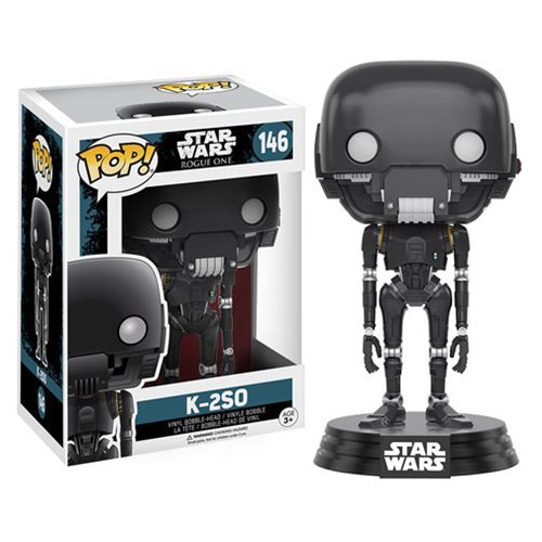 Star Wars Rogue One K-2SO Pop #146 Bobble Head Funko Pop 2016 Star Wars Vaulted