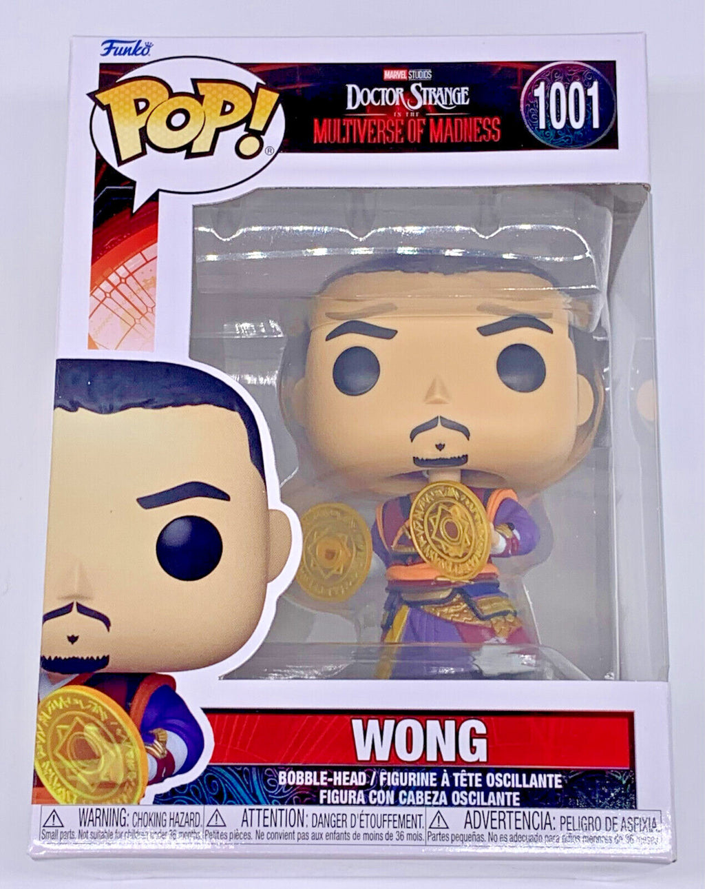 Wong Pop #1001 Doctor Strange in the Multiverse of Madness Funko Pop 2022