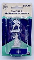 Critical Role Unpainted Minis 2 Pack Vampire + Necromancer Nobles High Def