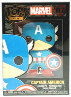 Captain America Funko Pop Pin #07 Marvel Large Enamel Pin 2021 Funko