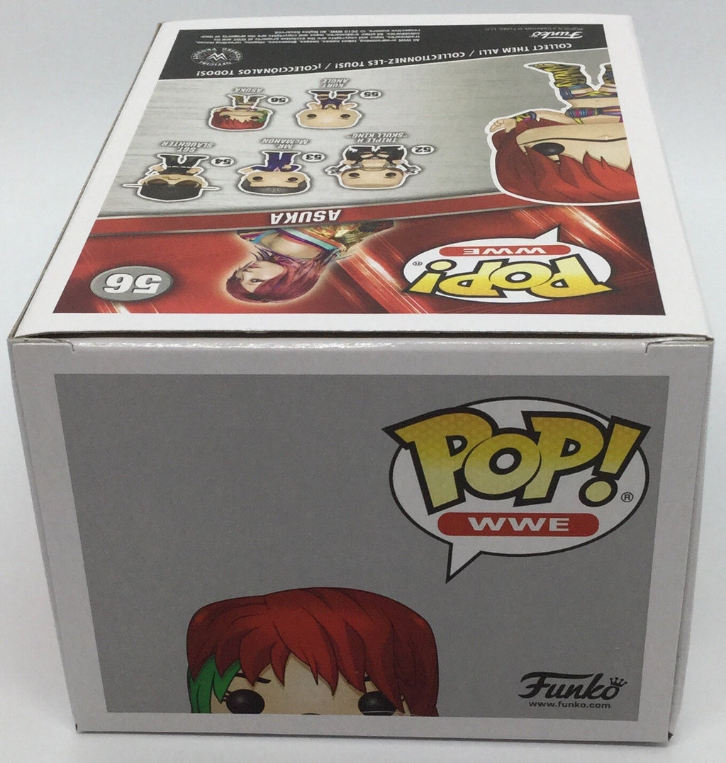 Asuka Pop #56 WWE Vaulted 2018 SDCC Exclusive Limited Edition in a Pop Protector