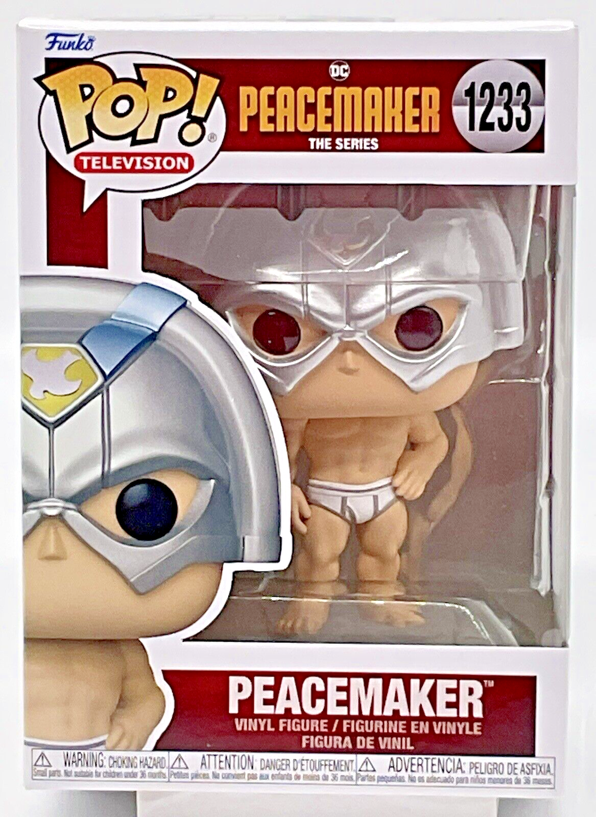 Peacemaker Pop #1233 DC Peacemaker The Series Funko  2022 with Protector