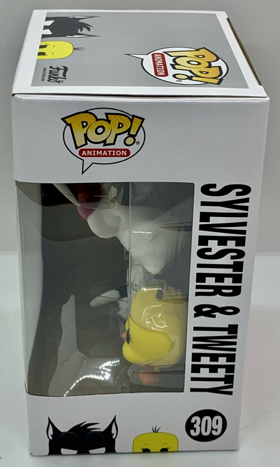 Sylvester and Tweety Pop #309 Looney Tunes Funko Pop Animation 2020 w/ Protector