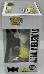 Sylvester and Tweety Pop #309 Looney Tunes Funko Pop Animation 2020 w/ Protector