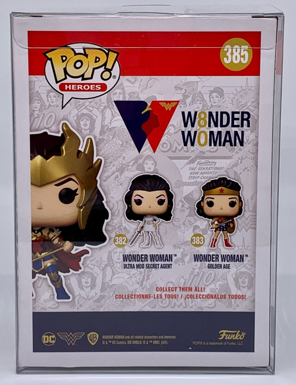 Death Metal Wonder Woman Pop #385 Chase Glow PX Exclusives - Protector 2021/2022