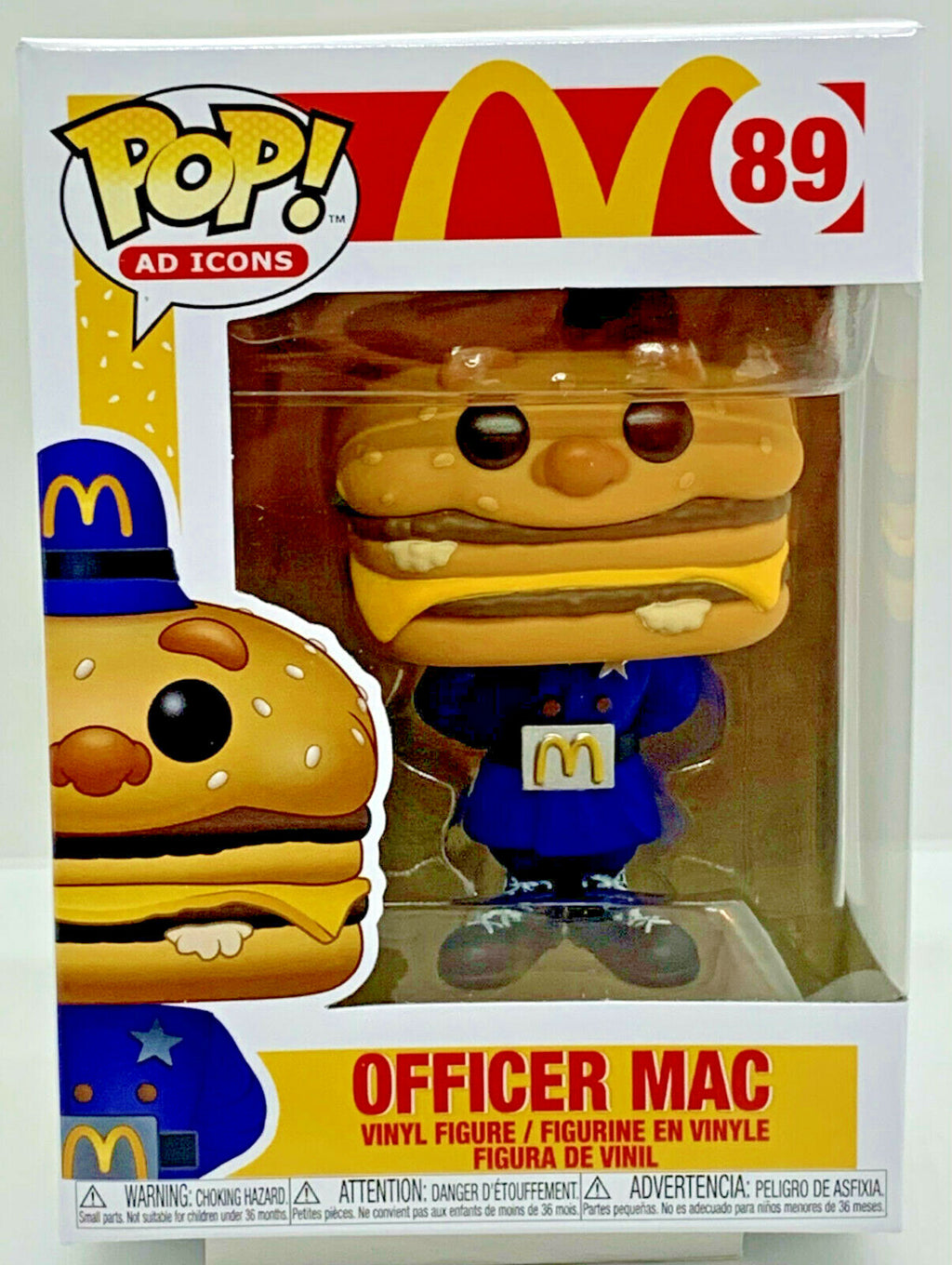 Officer Mac Pop #89 McDonald's Funko Pop Ad Icons 2020