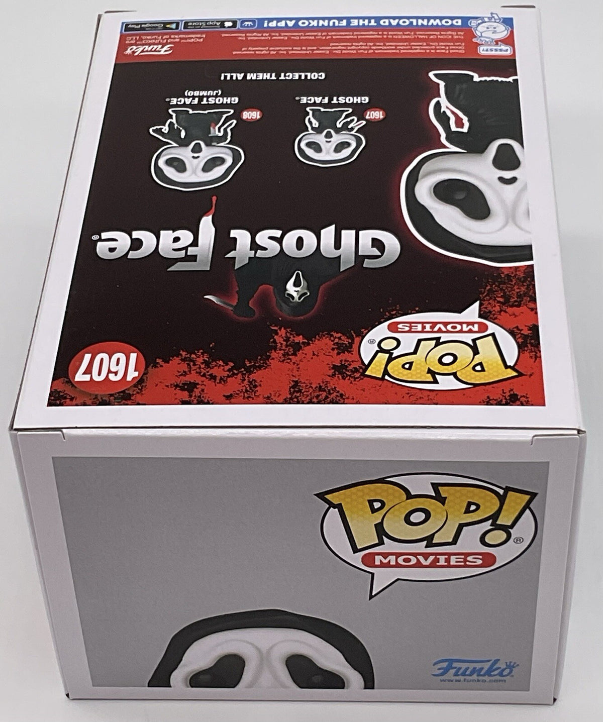 Ghost Face with Knife Pop #1607 Funko Pop Movies 2024 Ghost Face