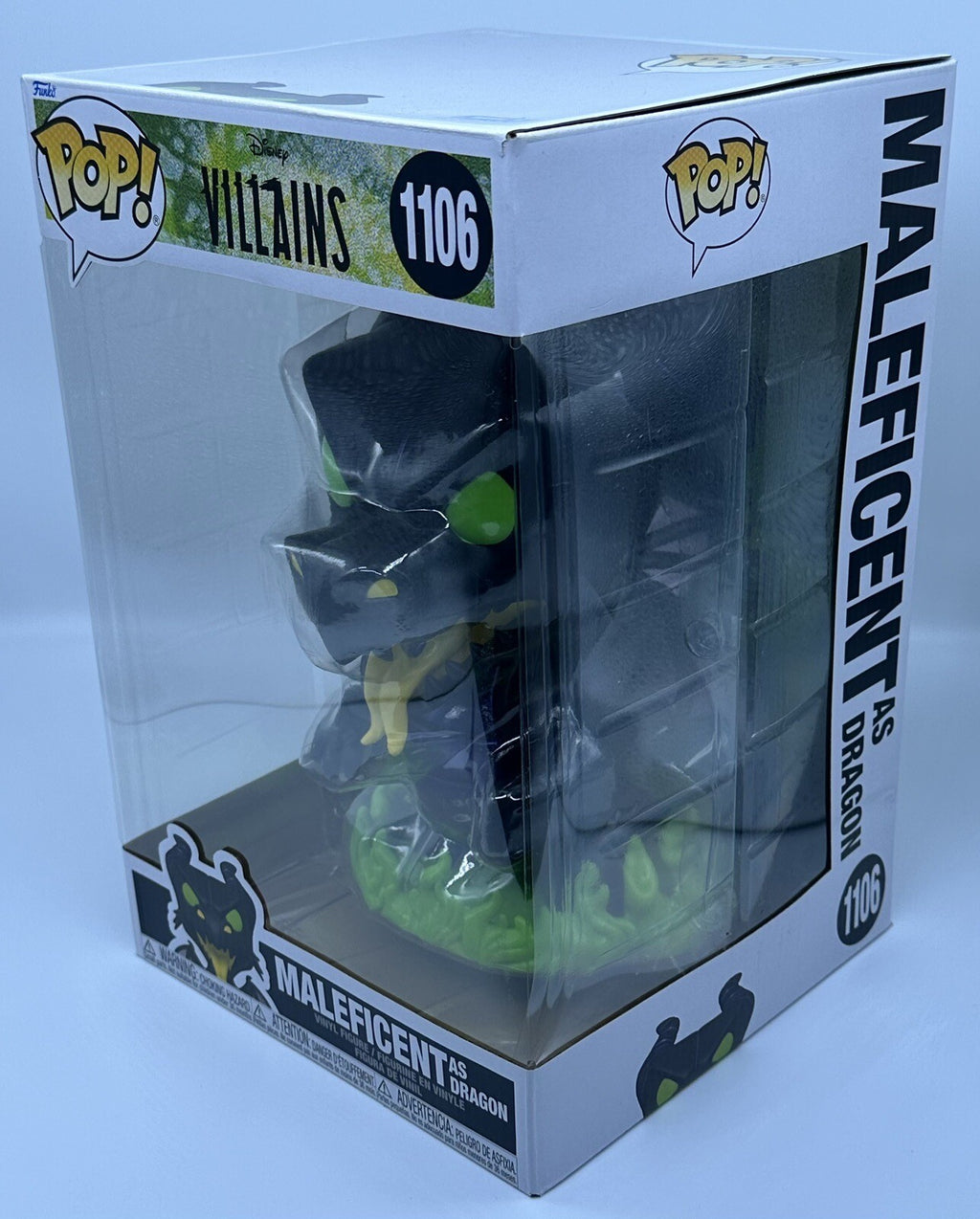 Maleficent As Dragon Pop #1106 Jumbo Disney Villains Funko Pop 2022 Maleficent