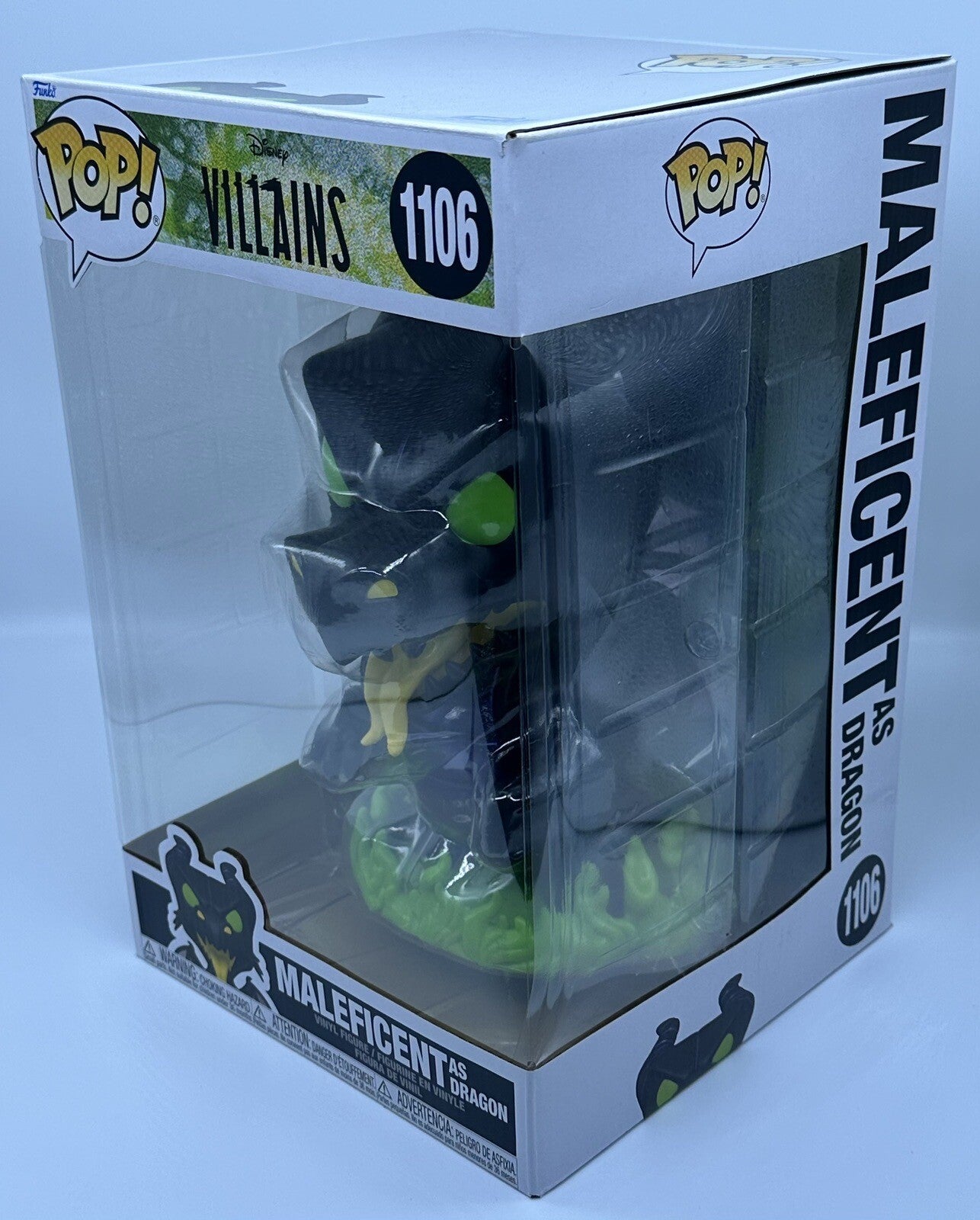 Maleficent As Dragon Pop #1106 Jumbo Disney Villains Funko Pop 2022 Maleficent