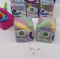 Squidgets Popping Connector Tubes Fidget Toy Set Of 2 Cubes - Each Cube 5 Tubes