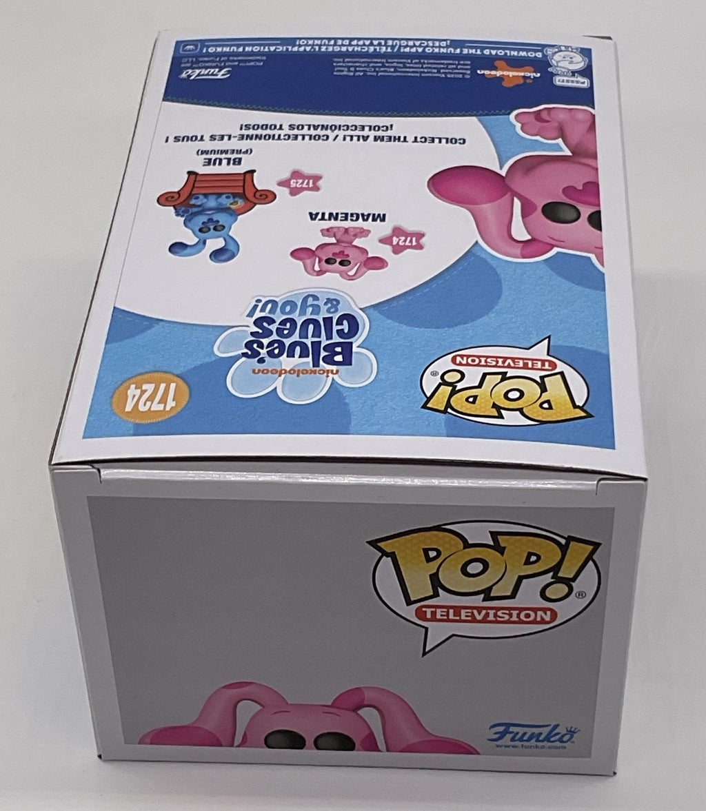 Blue’s Clues Magenta Pop #1724 Nickelodeon 2025 Blues Clues and You Funko