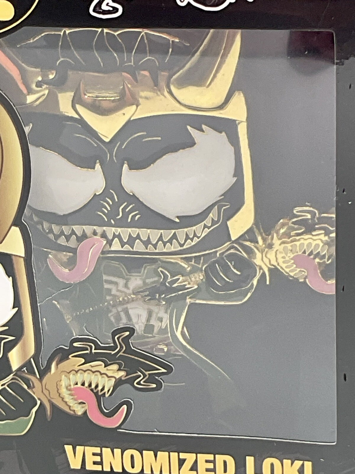 Venomized Loki Funko Pop Pin #16 Marvel Venom Funko 2021 Large Enamel Pin Loki