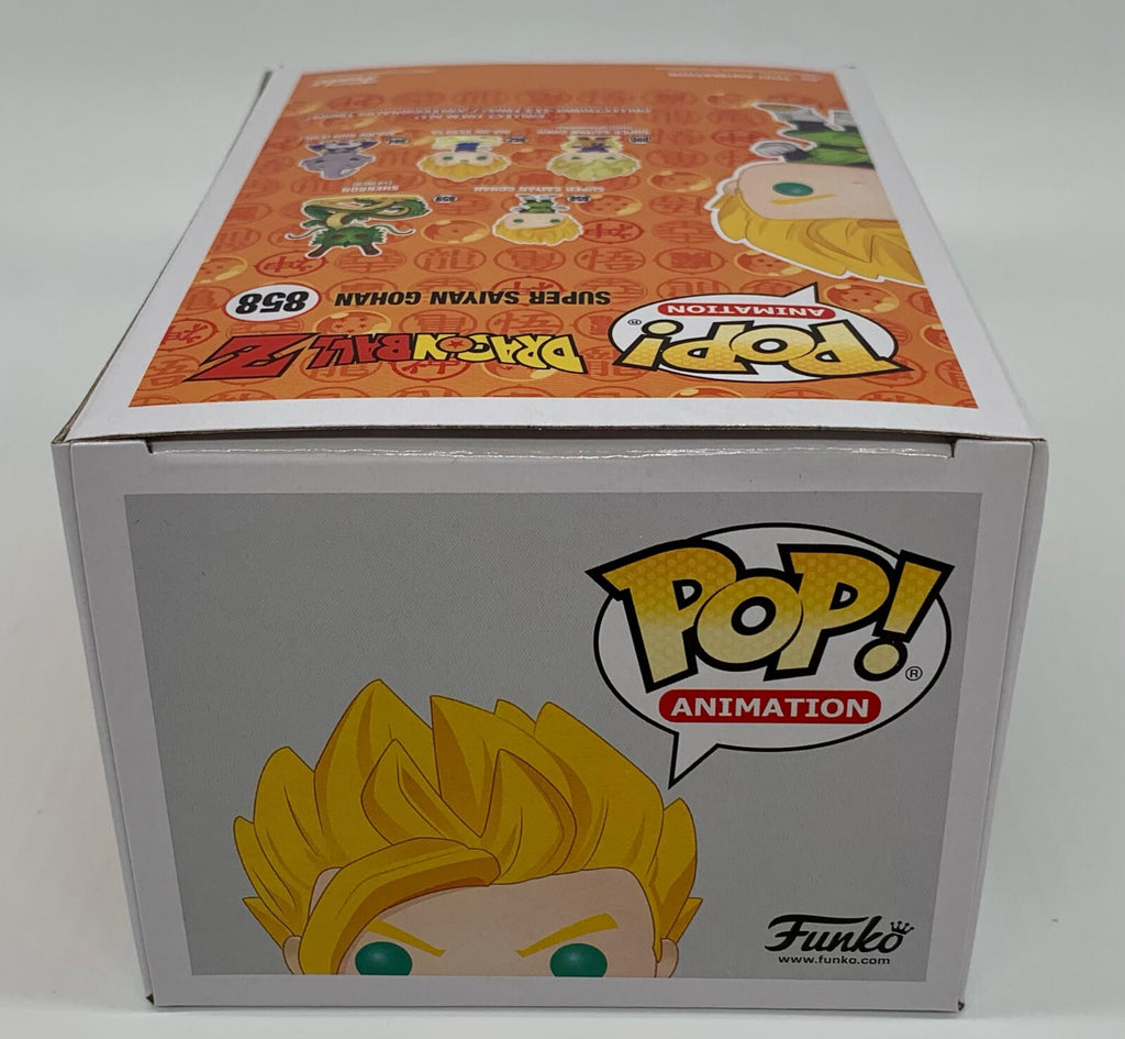 Super Saiyan Gohan Pop #858 Glows EE Exclusive Dragon Ball Z Funko Pop 2020