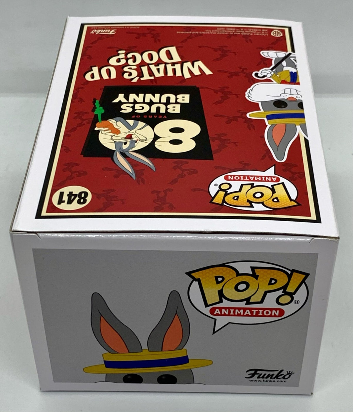 Bugs Bunny Show Outfit Pop #841 Looney Tunes 80th Anniversary Funko Pop 2020