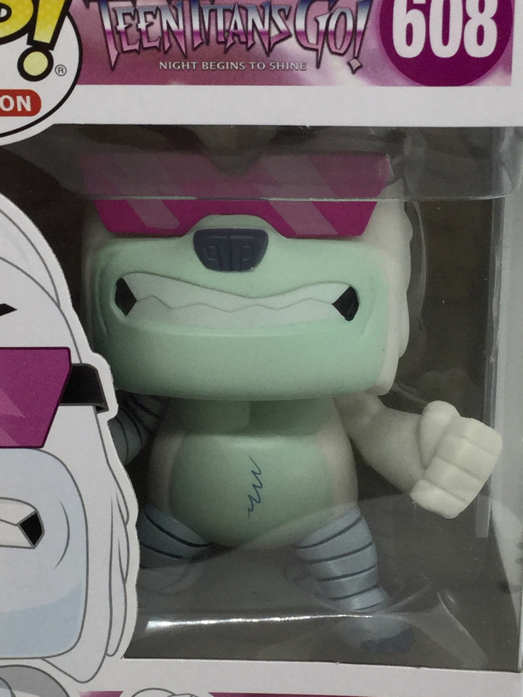 Teen Titans GO! Cee-Lo Bear Pop #608 Night Begins to Shine Funko 2018 Vaulted
