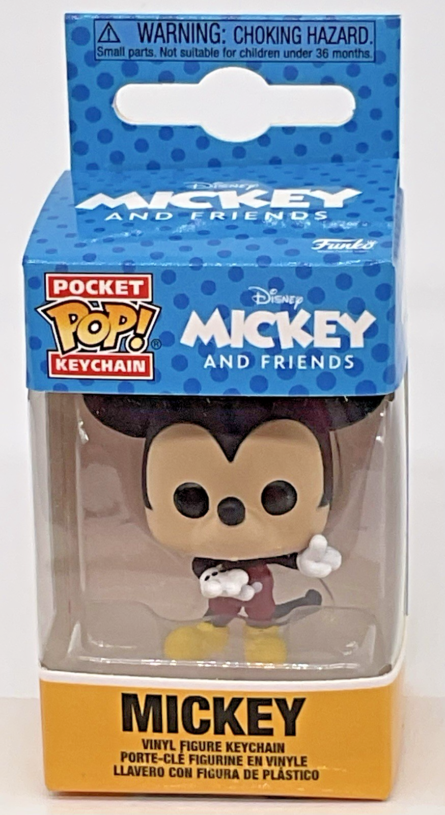Mickey Mouse Funko Pocket Pop Keychain Disney's Mickey and Friends 2023