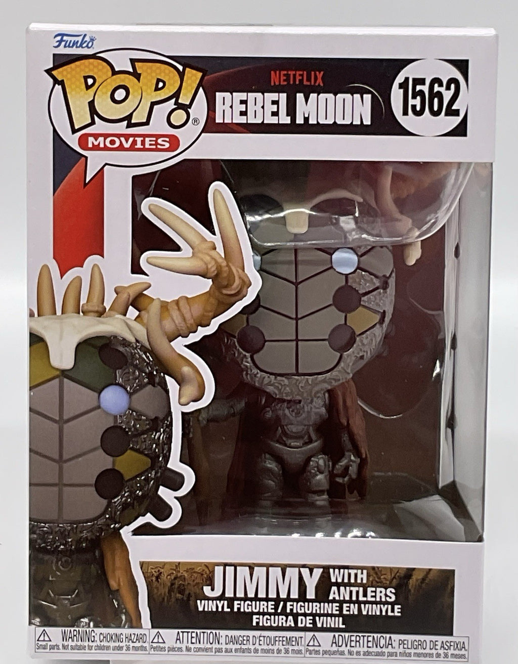 Jimmy With Antlers Pop #1562 Netflix Rebel Moon Funko Pop Movies 2024