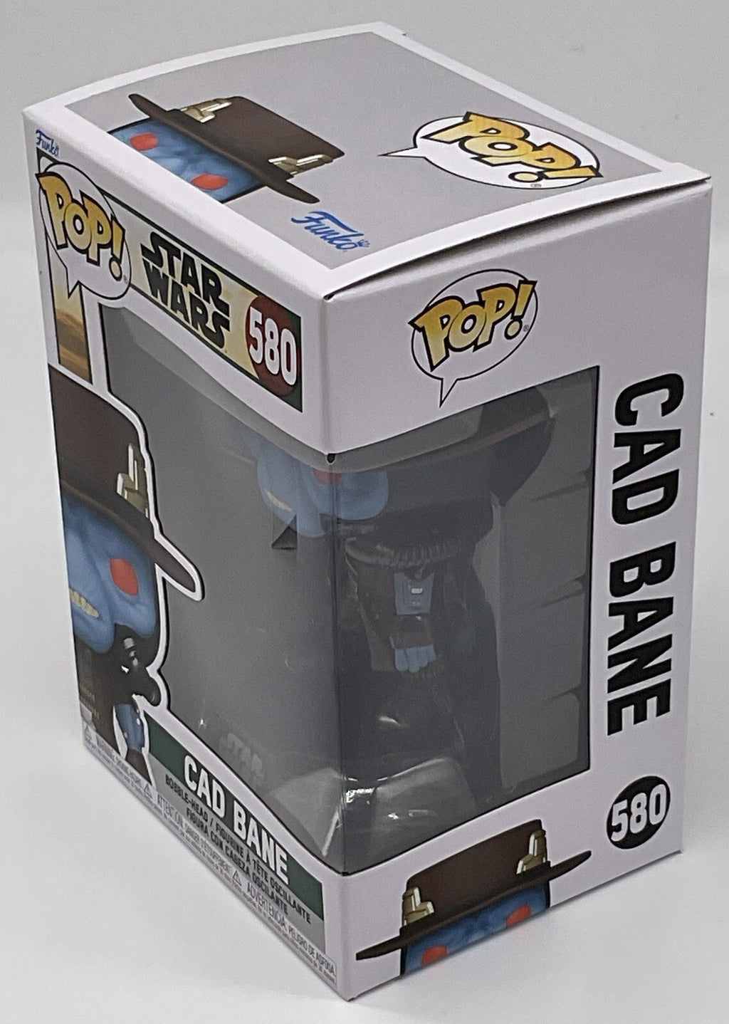 Cad Bane Pop #580 Star Wars Book of Boba Fett Funko Pop 2022