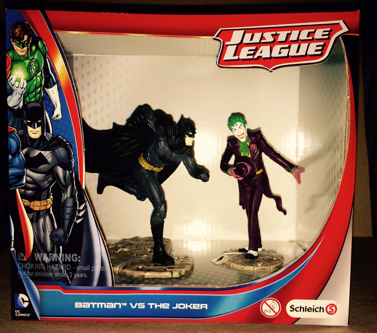 Batman vs The Joker Scenery Pack by Schleich Limited Edition 2 Piece Figure Set