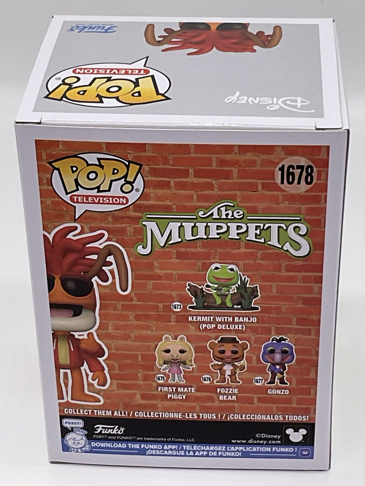 The Muppets Pepe the Prawn Pop #1678 Flocked  Funko Pop 2025
