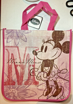 Minnie Mouse Reusable Shopping Bag Disney New 13 x 13 x 5