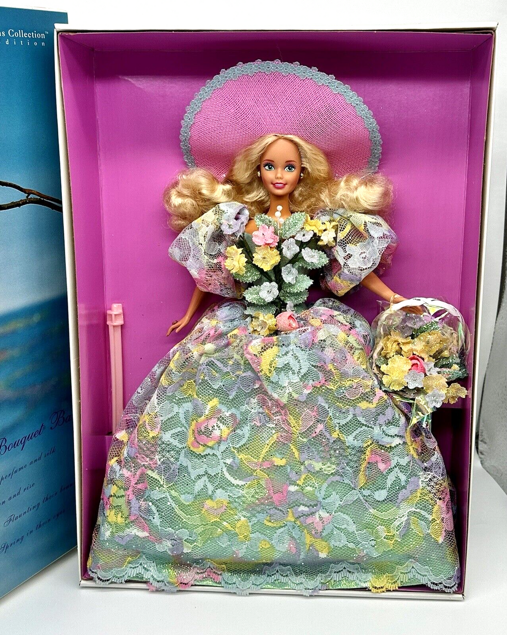 Spring Bouquet Barbie Doll Enchanted Seasons Collection 1994 Lmtd Edition New