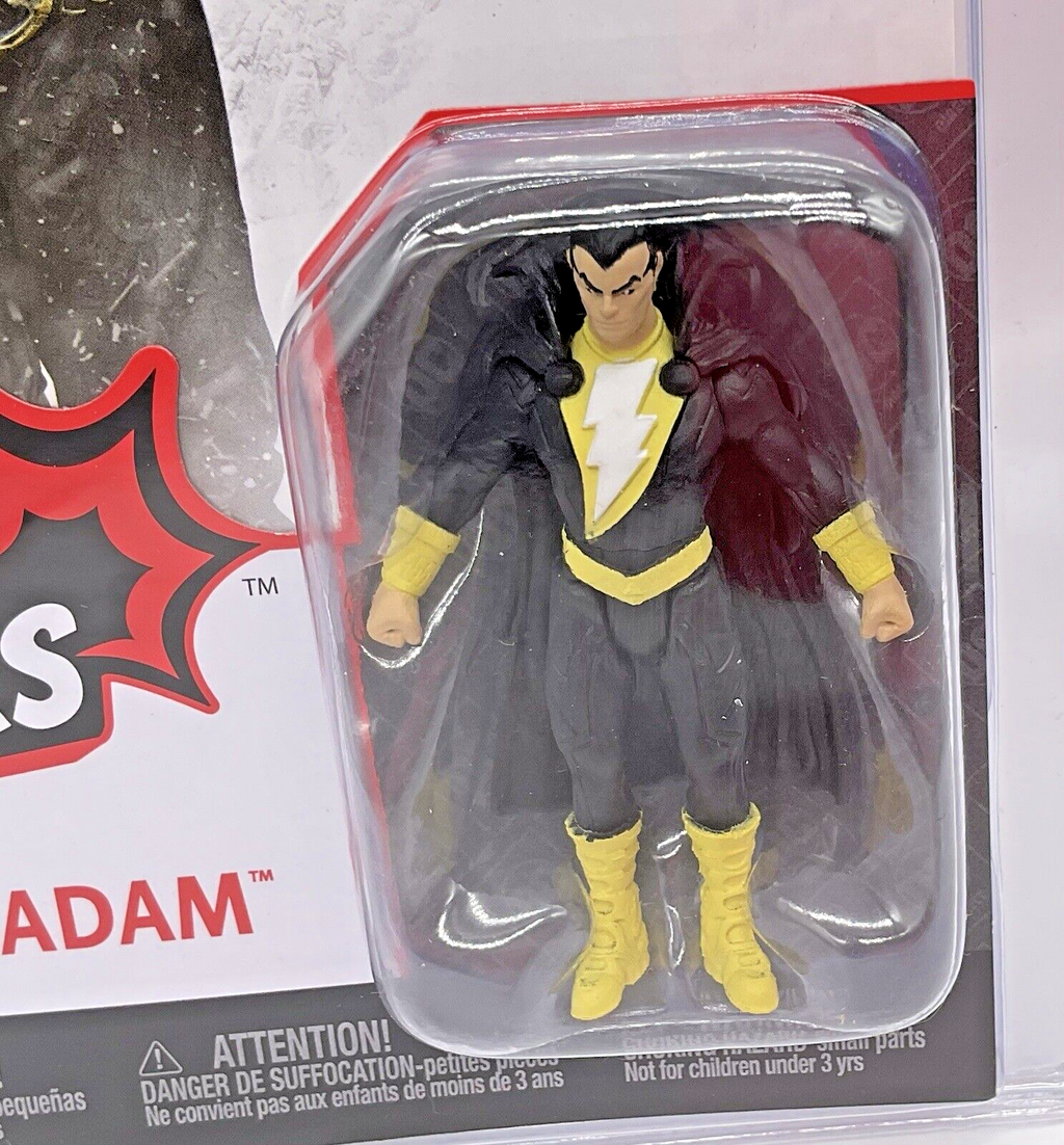 Black Adam Figure and Comic Book DC Endless Winter Special #1 - 3in. Figure