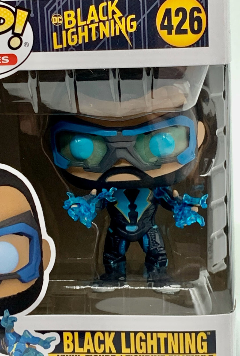 Black Lightning Pop #426 Funko Pop Heroes 2021 Black Lightning