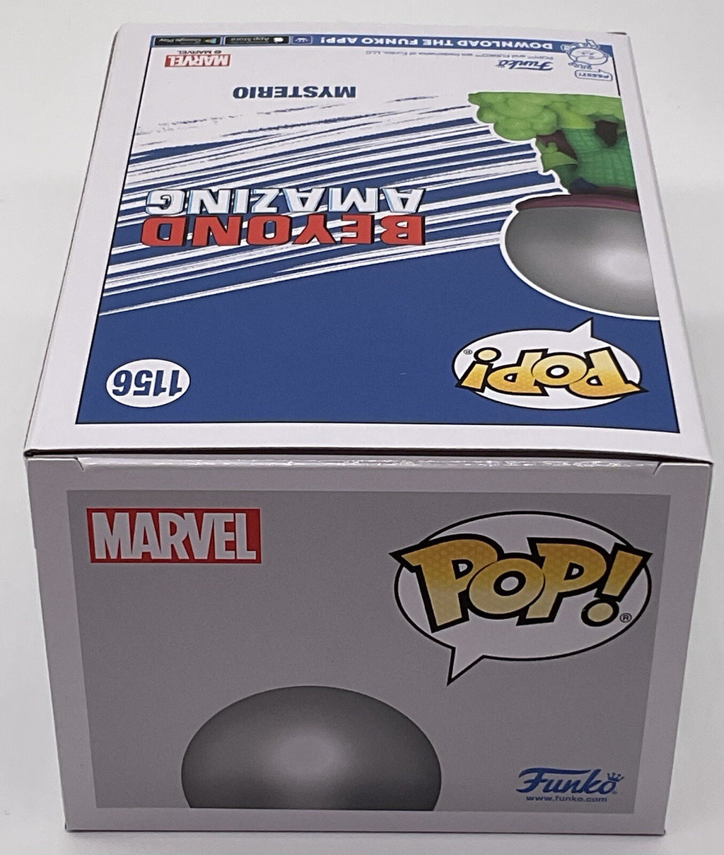 Mysterio Pop #1156 Marvel Glows EE Exclusive Funko 2022 Comes with Pop Protector