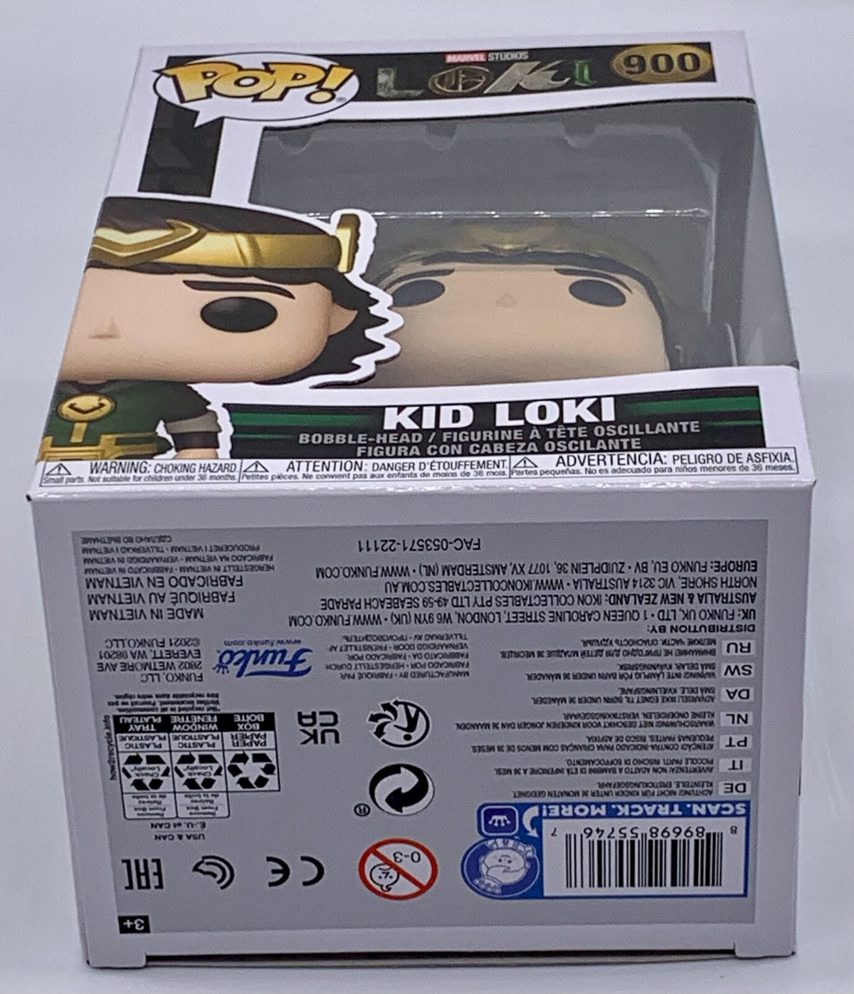 Kid Loki Pop #900 Marvel Studios Funko 2021 Loki