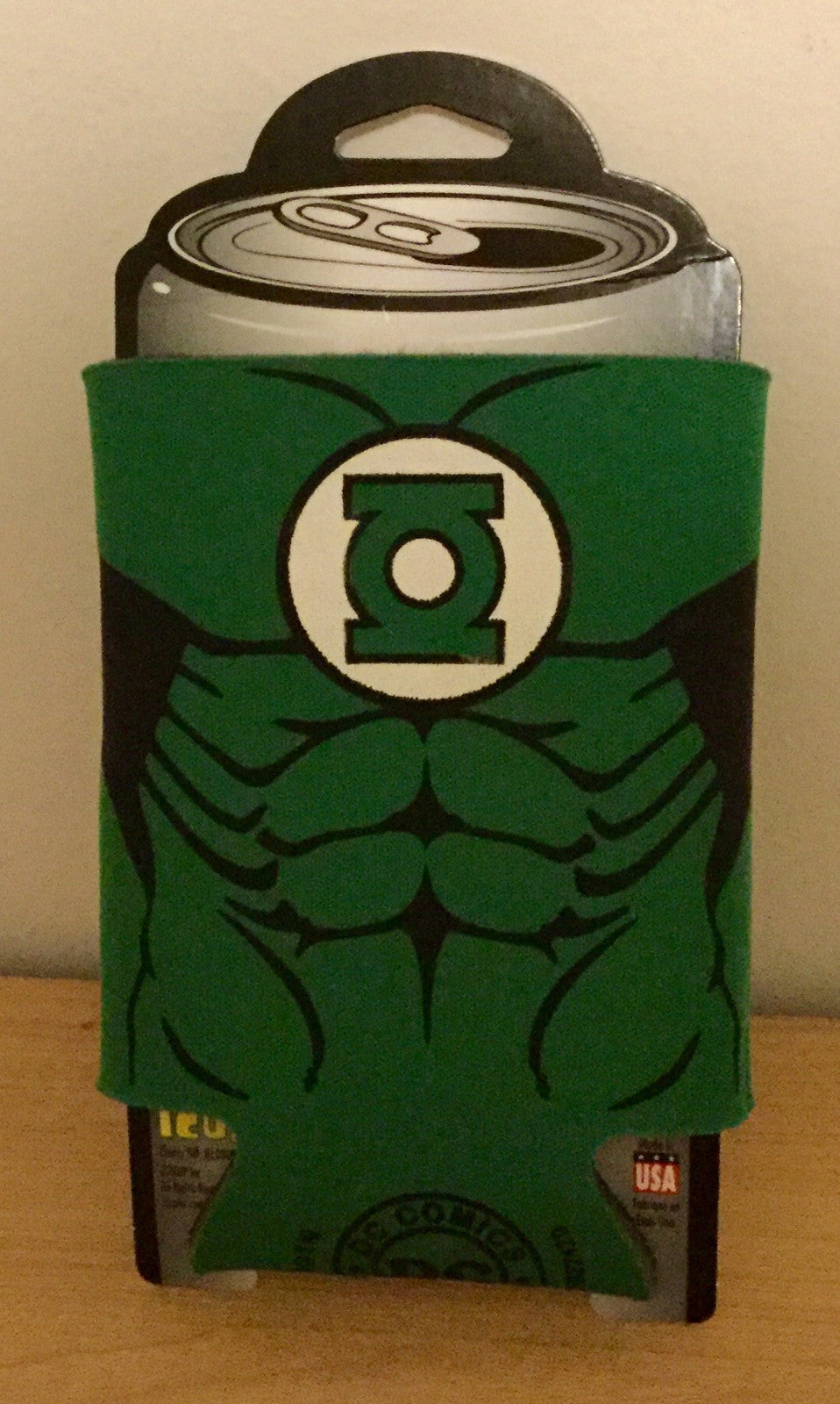 Green Lantern Character Can Hugger / DC Can Cooler DC Marvel