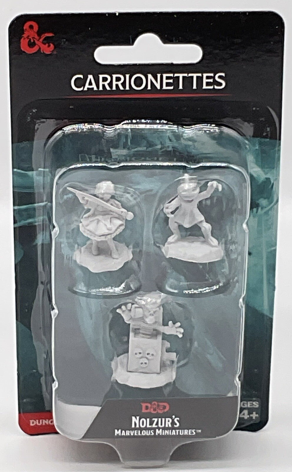 D + D Nolzur’s Marvelous Miniatures Carrionottes Primed Ready To Paint 3 Piece 