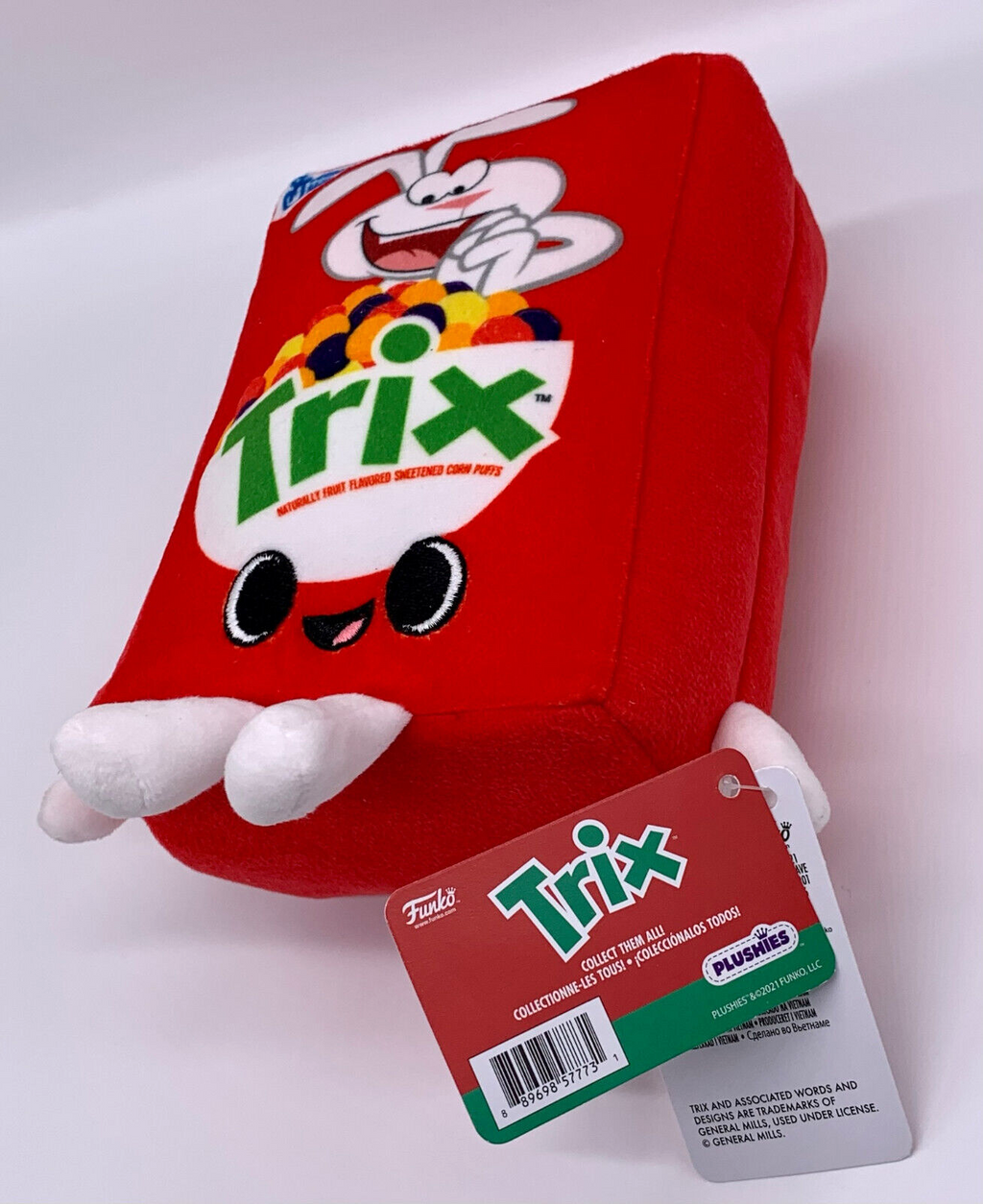 Trix Cereal Box Plushie Funko Ad Icons 2021 Plushies General Mills