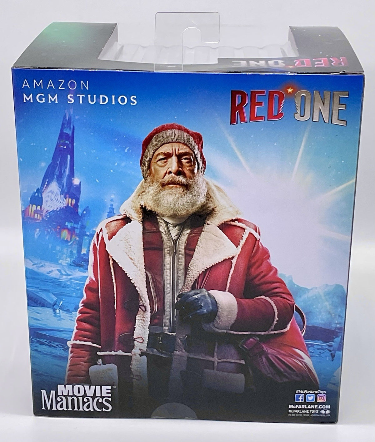 Red One Nick Movie Maniacs Posed Figure Limit Edition 4,900 includes mini poster